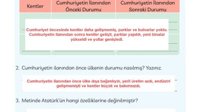 3. Sınıf Meb Yayınları Türkçe Ders Kitabı Sayfa 60 Cevapları