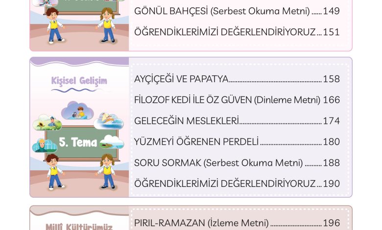 3. Sınıf Meb Yayınları Türkçe Ders Kitabı Sayfa 8 Cevapları