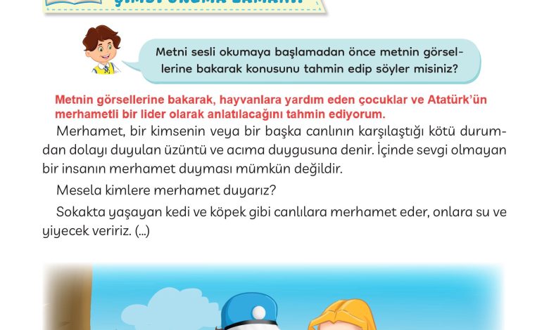 3. Sınıf Meb Yayınları Türkçe Ders Kitabı Sayfa 98 Cevapları