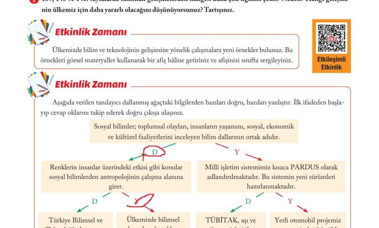 6. Sınıf Evos Yayınları Sosyal Bilgiler Ders Kitabı Sayfa 141 Cevapları