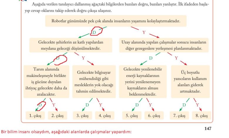 6. Sınıf Evos Yayınları Sosyal Bilgiler Ders Kitabı Sayfa 147 Cevapları