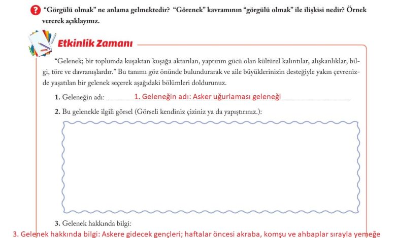 6. Sınıf Evos Yayınları Sosyal Bilgiler Ders Kitabı Sayfa 17 Cevapları