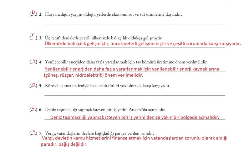 6. Sınıf Evos Yayınları Sosyal Bilgiler Ders Kitabı Sayfa 199 Cevapları