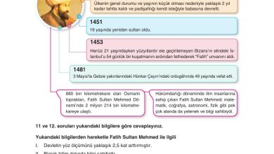 7. Sınıf Yıldırım Yayınları Sosyal Bilgiler Ders Kitabı Sayfa 109 Cevapları