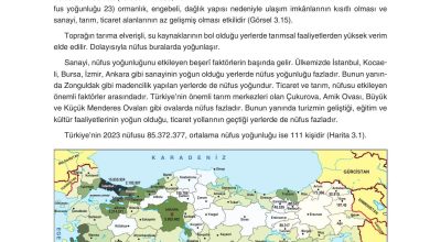 7. Sınıf Yıldırım Yayınları Sosyal Bilgiler Ders Kitabı Sayfa 124 Cevapları