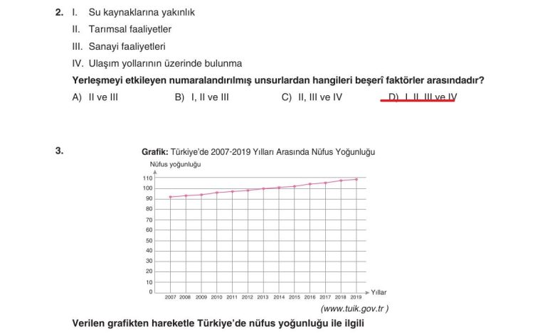 7. Sınıf Yıldırım Yayınları Sosyal Bilgiler Ders Kitabı Sayfa 145 Cevapları