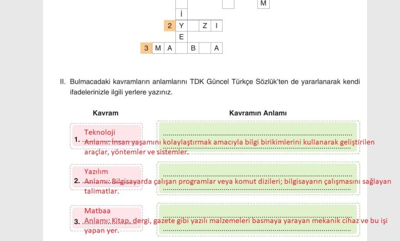 7. Sınıf Yıldırım Yayınları Sosyal Bilgiler Ders Kitabı Sayfa 150 Cevapları