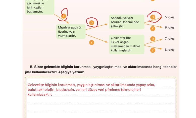 7. Sınıf Yıldırım Yayınları Sosyal Bilgiler Ders Kitabı Sayfa 156 Cevapları