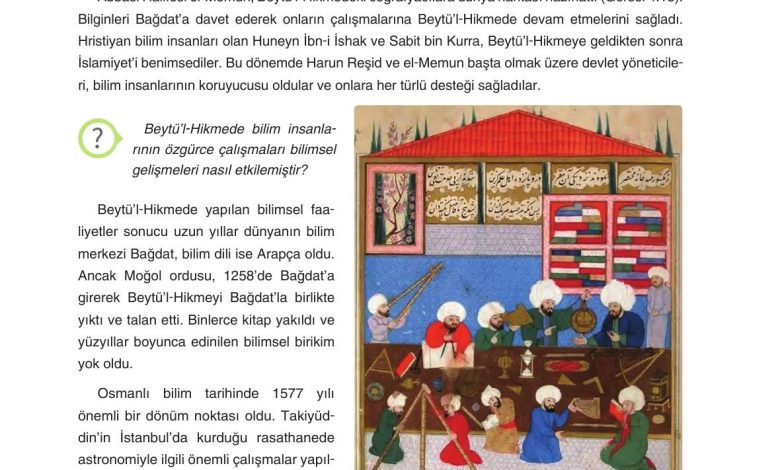 7. Sınıf Yıldırım Yayınları Sosyal Bilgiler Ders Kitabı Sayfa 171 Cevapları