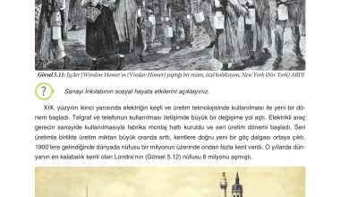 7. Sınıf Yıldırım Yayınları Sosyal Bilgiler Ders Kitabı Sayfa 191 Cevapları