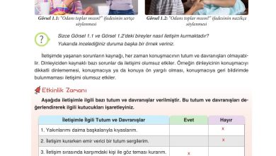 7. Sınıf Yıldırım Yayınları Sosyal Bilgiler Ders Kitabı Sayfa 20 Cevapları