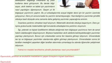 7. Sınıf Yıldırım Yayınları Sosyal Bilgiler Ders Kitabı Sayfa 204 Cevapları