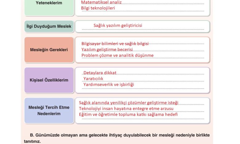 7. Sınıf Yıldırım Yayınları Sosyal Bilgiler Ders Kitabı Sayfa 205 Cevapları