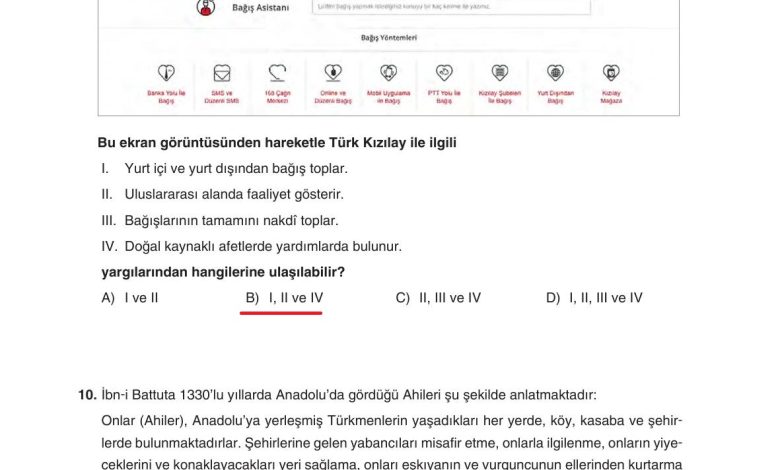 7. Sınıf Yıldırım Yayınları Sosyal Bilgiler Ders Kitabı Sayfa 213 Cevapları