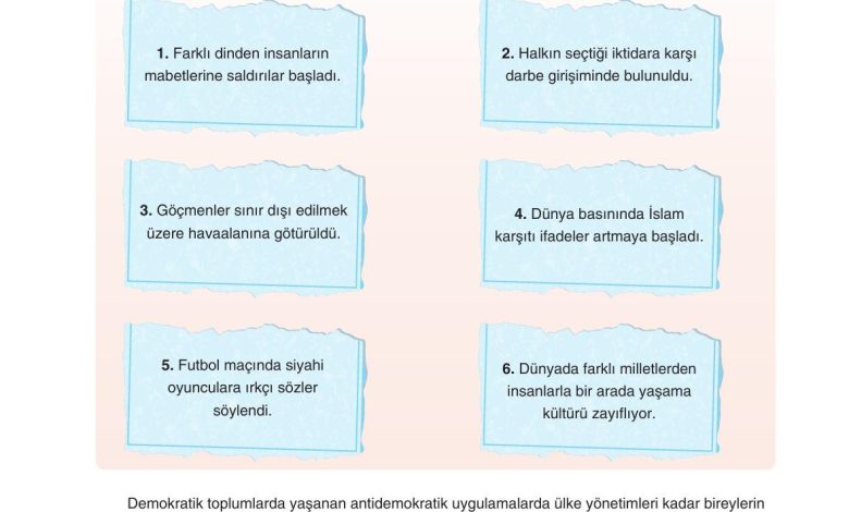 7. Sınıf Yıldırım Yayınları Sosyal Bilgiler Ders Kitabı Sayfa 234 Cevapları