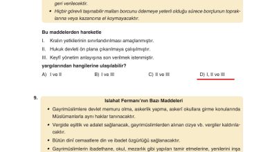 7. Sınıf Yıldırım Yayınları Sosyal Bilgiler Ders Kitabı Sayfa 242 Cevapları