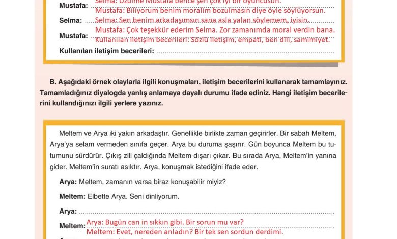 7. Sınıf Yıldırım Yayınları Sosyal Bilgiler Ders Kitabı Sayfa 25 Cevapları