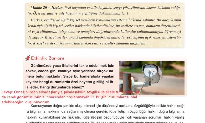 7. Sınıf Yıldırım Yayınları Sosyal Bilgiler Ders Kitabı Sayfa 32 Cevapları