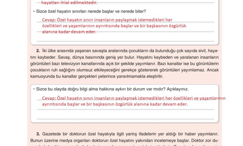 7. Sınıf Yıldırım Yayınları Sosyal Bilgiler Ders Kitabı Sayfa 36 Cevapları