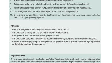 9. Sınıf Meb Yayınları Türkçe Ders Kitabı Sayfa 126 Cevapları