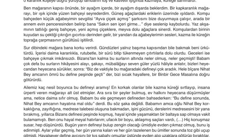 9. Sınıf Meb Yayınları Türkçe Ders Kitabı Sayfa 145 Cevapları