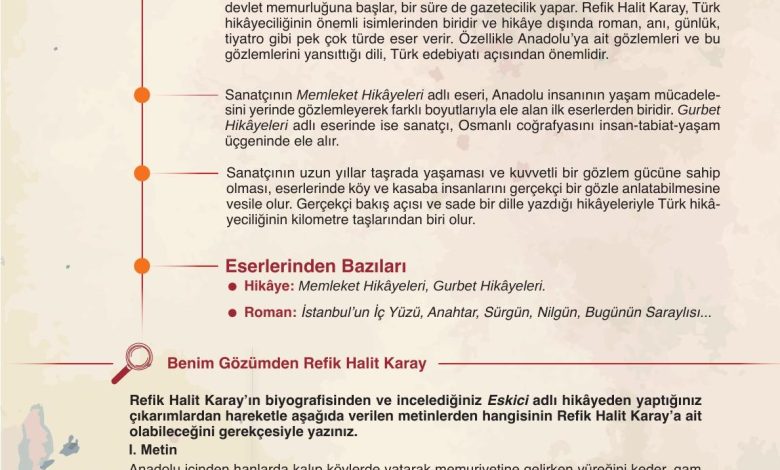 9. Sınıf Meb Yayınları Türkçe Ders Kitabı Sayfa 163 Cevapları