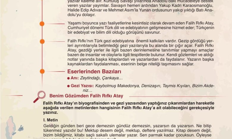 9. Sınıf Meb Yayınları Türkçe Ders Kitabı Sayfa 187 Cevapları