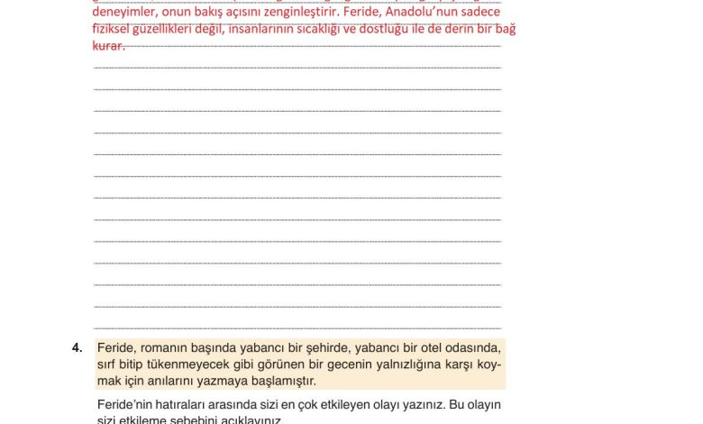 9. Sınıf Meb Yayınları Türkçe Ders Kitabı Sayfa 227 Cevapları