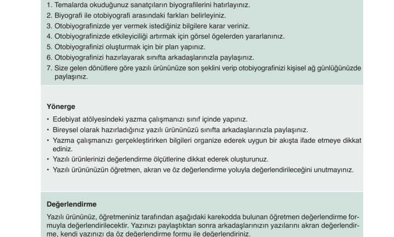 9. Sınıf Meb Yayınları Türkçe Ders Kitabı Sayfa 295 Cevapları