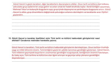 9. Sınıf Meb Yayınları Türkçe Ders Kitabı Sayfa 302 Cevapları