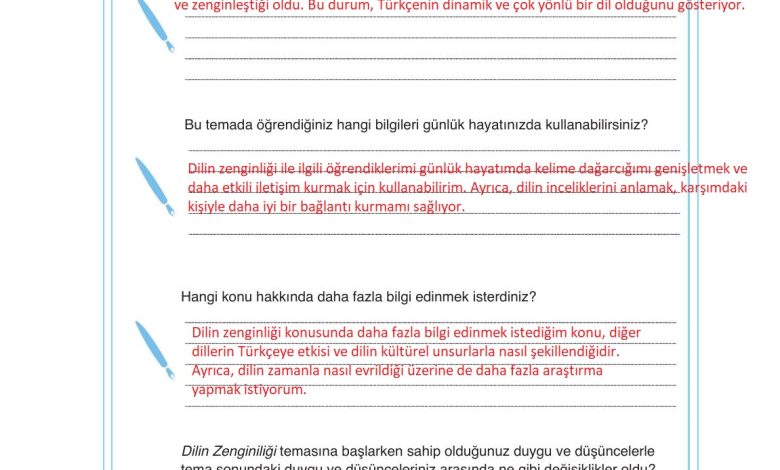 9. Sınıf Meb Yayınları Türkçe Ders Kitabı Sayfa 303 Cevapları