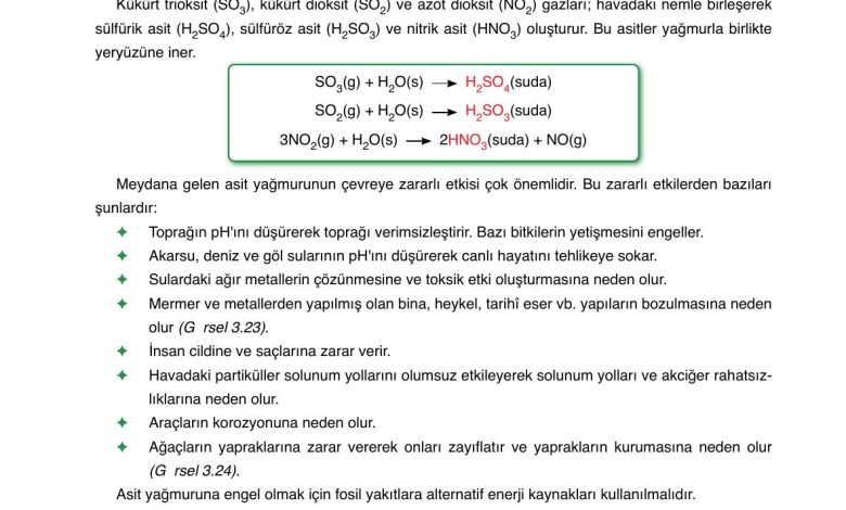 10. Sınıf Ata Yayıncılık Kimya Ders Kitabı Sayfa 154 Cevapları