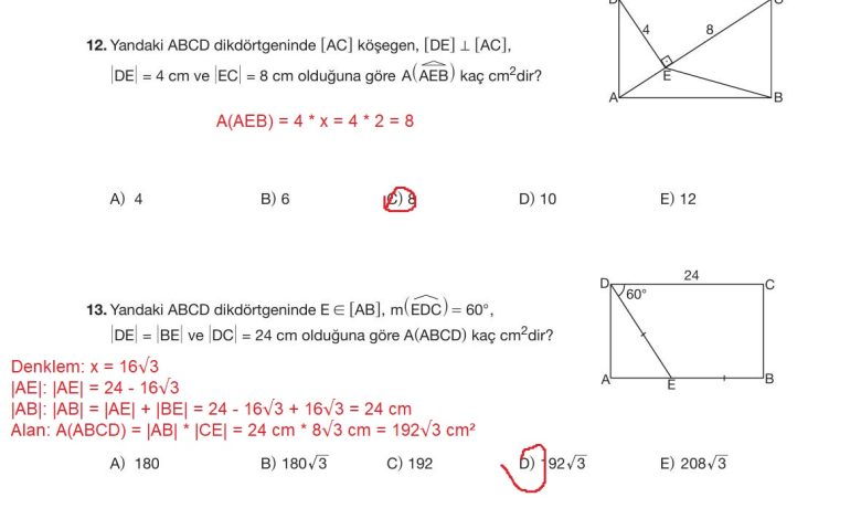 10. Sınıf Hecce Yayıncılık Matematik Ders Kitabı Sayfa 306 Cevapları