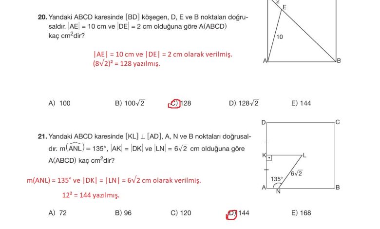 10. Sınıf Hecce Yayıncılık Matematik Ders Kitabı Sayfa 308 Cevapları