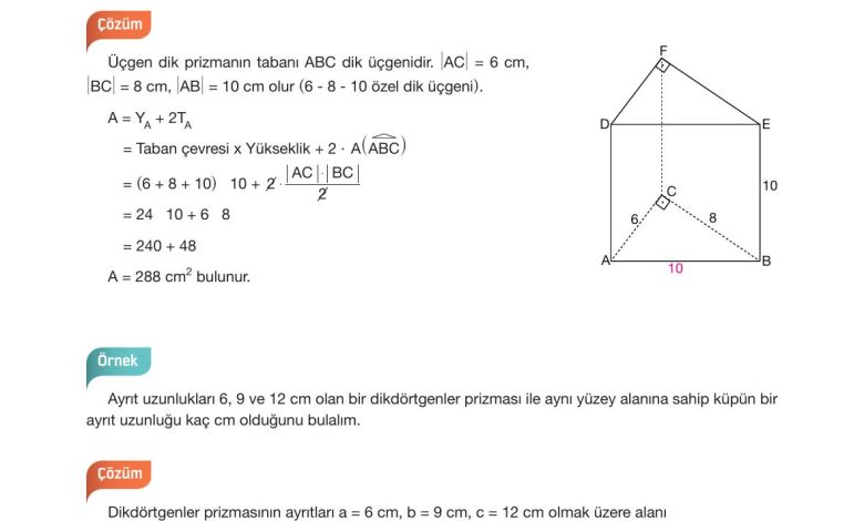 10. Sınıf Hecce Yayıncılık Matematik Ders Kitabı Sayfa 321 Cevapları