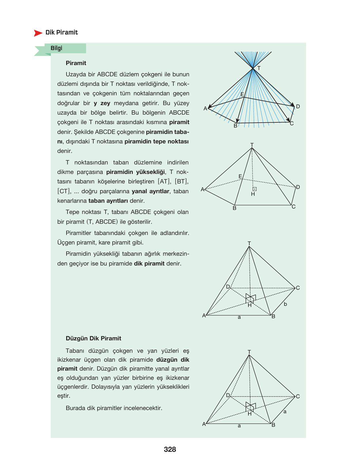 10. Sınıf Hecce Yayıncılık Matematik Ders Kitabı Sayfa 328 Cevapları