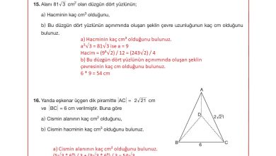 10. Sınıf Hecce Yayıncılık Matematik Ders Kitabı Sayfa 340 Cevapları