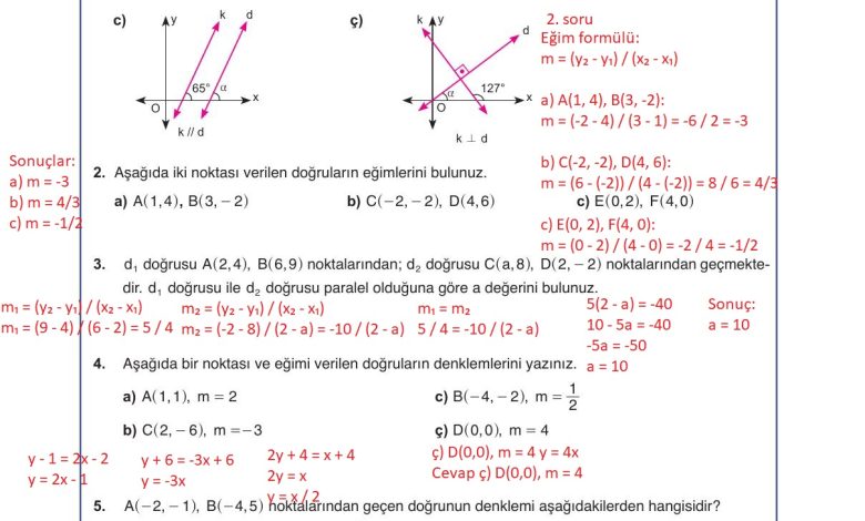 11. Sınıf Sdr Dikey Yayıncılık Matematik Ders Kitabı Sayfa 116 Cevapları