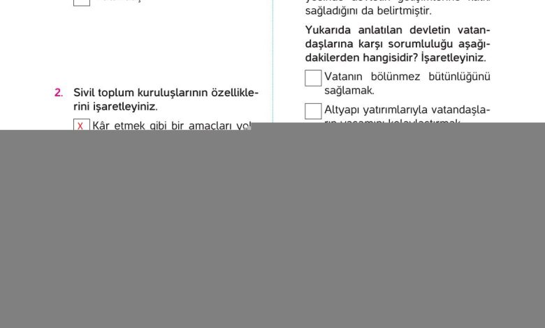 4. Sınıf Hecce Yayıncılık İnsan Hakları Yurttaşlık Ve Demokrasi Ders Kitabı Sayfa 99 Cevapları