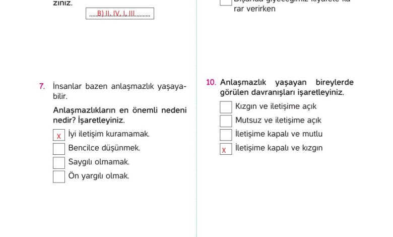 4. Sınıf Hecce Yayıncılık İnsan Hakları Yurttaşlık Ve Demokrasi Ders Kitabı Sayfa 70 Cevapları