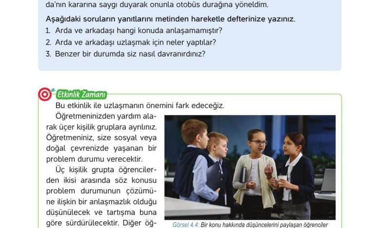 4. Sınıf Hecce Yayıncılık İnsan Hakları Yurttaşlık Ve Demokrasi Ders Kitabı Sayfa 65 Cevapları