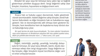 7. Sınıf Meb Yayınları Ahlak Ve Vatandaşlık Eğitimi Ders Kitabı Sayfa 39 Cevapları