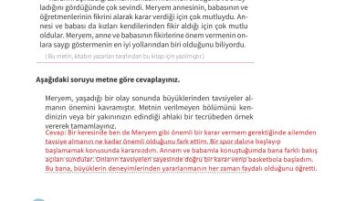 7. Sınıf Meb Yayınları Ahlak Ve Vatandaşlık Eğitimi Ders Kitabı Sayfa 35 Cevapları