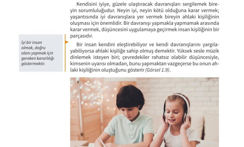 7. Sınıf Meb Yayınları Ahlak Ve Vatandaşlık Eğitimi Ders Kitabı Sayfa 28 Cevapları