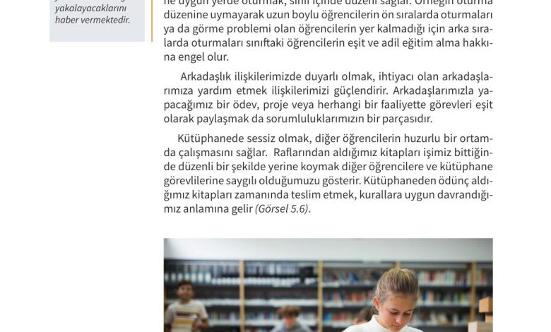 5. Sınıf Meb Yayınları 2. Kitap Ahlak Ve Vatandaşlık Eğitimi Ders Kitabı Sayfa 142 Cevapları