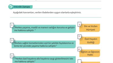 5. Sınıf Meb Yayınları 2. Kitap Ahlak Ve Vatandaşlık Eğitimi Ders Kitabı Sayfa 140 Cevapları