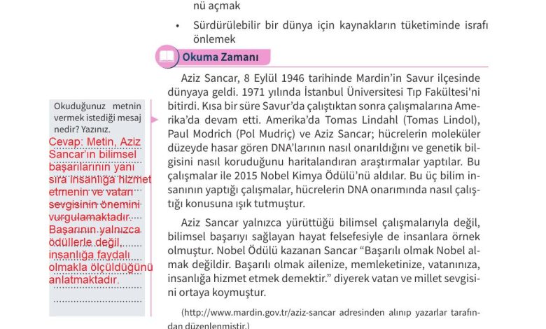 5. Sınıf Meb Yayınları 2. Kitap Ahlak Ve Vatandaşlık Eğitimi Ders Kitabı Sayfa 98 Cevapları