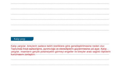 6. Sınıf Meb Yayınları 2. Kitap Ahlak Ve Vatandaşlık Eğitimi Ders Kitabı Sayfa 62 Cevapları