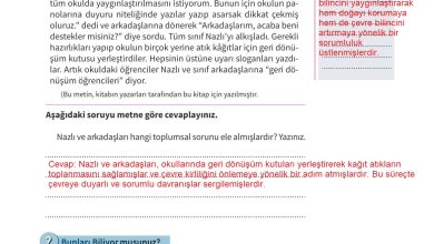 6. Sınıf Meb Yayınları 2. Kitap Ahlak Ve Vatandaşlık Eğitimi Ders Kitabı Sayfa 57 Cevapları