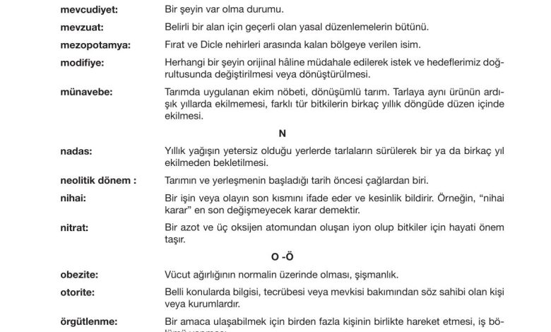 10. Sınıf Meb Yayınları Sürdürülebilir Tarım Ve Gıda Güvenliği Ders Kitabı Sayfa 133 Cevapları